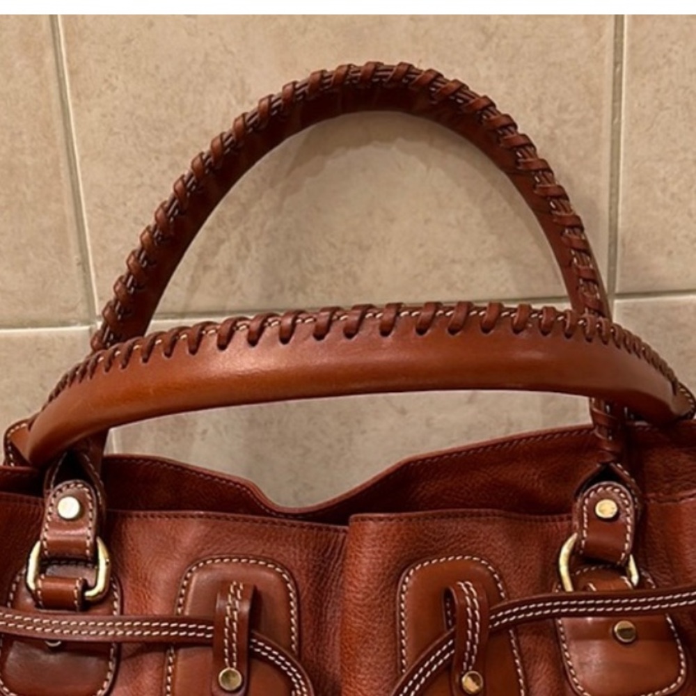 Michael Kors Collection Vintage Leather Satchel w/Wallet & Dust Bag ๐ - Picture 16 of 16